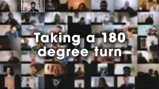 Taking 180 degree turn