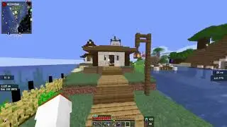 CreationCraft Episode 1 Caketeen - Making a villager breeder in Creation Craft SMP