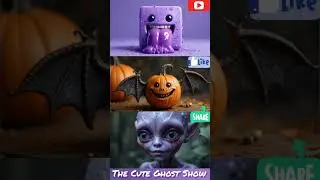 The Cute Ghost Short 18 #cutehorror #ia #cuteghost #horror #ghost #cute #weird #viral #funny #ai