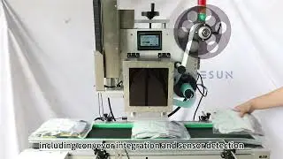 ZONESUN ZS-TB160POP Thermal Label Applicator Flat Labeling Machine