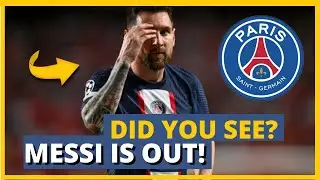 DID YOU? SEE MESSI IS OUT! - PSG NEWS TODAY