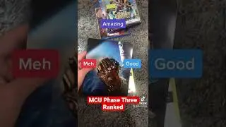 MCU Phase Three Movies Ranked #shorts #marvel