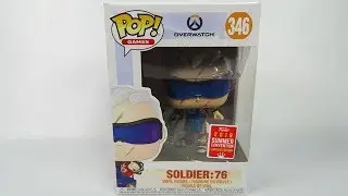 Summer Convention Limited Edition Funko Pop Vinyl Overwatch Soldier 76 Grillmaster Unboxing