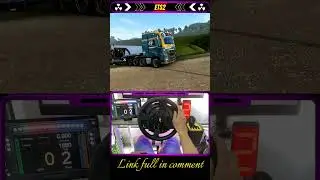 Euro Truck Simulator 2 shorts - Got stuck #ets2 #truck #driving #tmtgaming #shorts