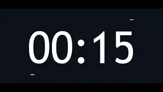 15 seconds Timer | count up timer | Fifteen seconds clock