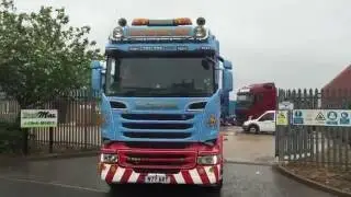 SCANIA R580 V8 EURO 6 STRAIGHT THROUGH!!  Allan Rowlands - TruckMaxed