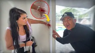 He SMASHED my Hand in the Door!