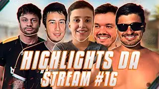 HIGHLIGHTS DA STREAM BJAM #16 JOGANDO CS COM FER, ZAPHHTV E LINDINH0 E GAULES