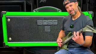 BOSS KATANA demo. Sweet metal guitar tones and a custom look! 🎸