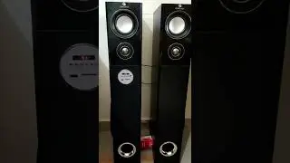 || ZEBRONICS TOWER SPEAKER SOUND TESTING BT 500q || #hometheater #zebronics #shorts #bassboosted