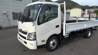 登録済未使用車 日野 デュトロ 平ボディ ワイド ロング 2950kg積載 平成30年式 外装と下回り