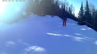 Lutsen Mountains 2-22-20 - First Run To Moose Mountain