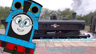 Rusty Rides a Steam Engine