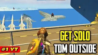 TDM SOLO TRICK | GO OUTSIDE NEW TDM HANGAR MAP || tdm ke bahar kaise Jaaye | TDM OUTSIDE SOLO TRICK