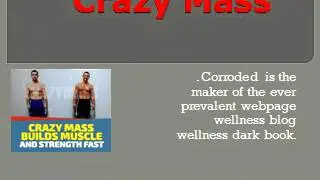 Crazy Mass Reviews - Boost the Strength and Power levels