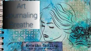 Stamplorations Art Journal Page-