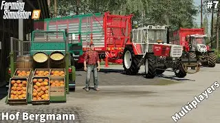 Preparing Apple Juice & Butter, Selling Food Products, CloverSilage│Hof Bergmann│FS 19│Timelapse#07