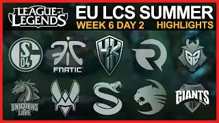 EU LCS Highlights: OG vs VIT, UOL vs FNC, G2 vs ROC, GIA vs H2K & S04 vs SPY | Summer Split W6D2