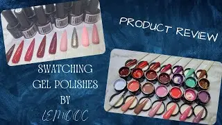 Swatching Lemooc Gel Polishes | Nail Haul Gel Polishes | Product Testing Review Ep.03