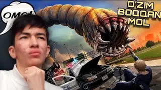 DEATH WORM/OʻZIM BOQQAN MOL/ oʻzbekcha 🇺🇿 #game #gameuz #yangigames #androidgaming 
