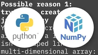 ValueError: setting an array element with a sequence