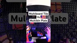 Multiboard Tile vs Multibin Plate