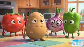 The Veggie Friends (🧅🌶️🥔🍅) & the Missing Spoon&rdquo;