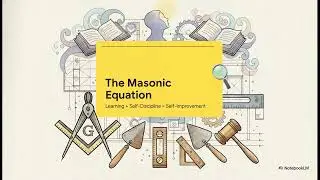 The Masonic Equation: A Journey of Self-Improvement