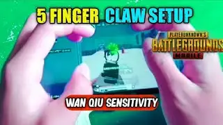 Ying wan qui New sensitivity | Five finger claw Handcam PUBG Mobile pro player | God like reflex