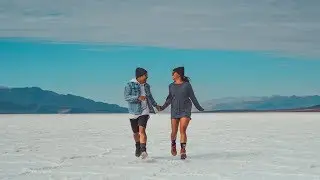 From the SNOW to the DESERT for her BIRTHDAY