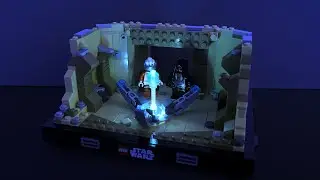 LEGO Star Wars KOTOR &ndash; Revan & Malak Find Star Map Diorama | MOC