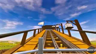 RCT3 Rollercoaster tycoon 3 - Revolution ♕ [WOODEN COASTER]