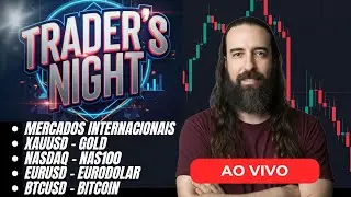 Trader's Night - HK 50 - Forex Live - XAUUSD - Bitcoin Ep.199 - #daytrade