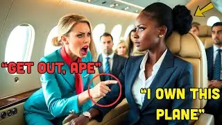 Flight Attendant Slaps Black Woman CEO Unaware She's the Billionaire Owner of the Plane