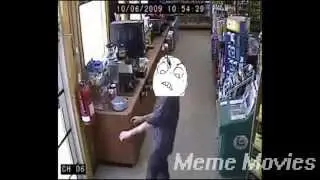 MEME MOVIES - Drunk guy buying beer in store