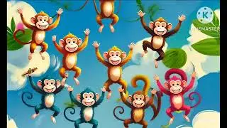 monkey song#10silkymonky #kids songs#mokeyshow