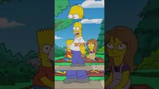 Bart finally found girl of his dreams 😭#thesimpsons #homersimpson