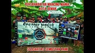 Menyambut kedatangan team creator waduk #mancingbareng #dansap #undlupseparo #sulismancing