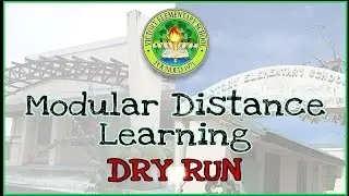 Modular Distance Learning Dry Run | Victory Elementary School