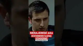 MENAJERİMİ ARA DİZİSİNDEN #behzat&ccedil; G&Ouml;NDERMESİ - HARUN HAYALET AKBABA - FATİH ARTMAN