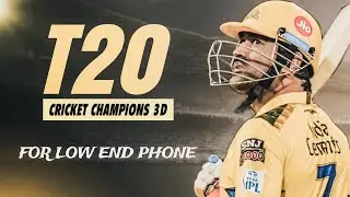 T20 Cricket Champions 3D ForLow End Phones | Technical Gaming Studios