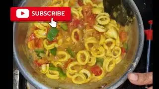Goan squids chilli recipe / Calamari chilli / Mankyo chilli#tasty #easy #beginers
