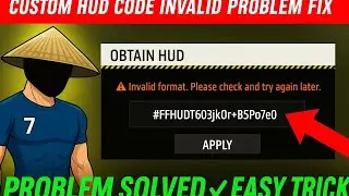 ⚠️ &ldquo;Free Fire HUD Code Error FIX 🔥 | Invalid Code Problem Solved!&rdquo; #freefire #firezoneyt 