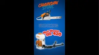 Mesin STIHL Sultan SR 420 dan Chainsaw MS 182