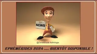 EPHEMERIDES 2024 : connaitre LES planètes actives déclencheuses d'évènements dans votre vie !