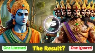 Rama vs. Ravana &ndash; Who Truly Listened? A Powerful Moral from the Ramayana!