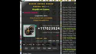 [MapleStory] Genesis Weapon Liberation + Cubing, Flaming, and Magnificent Souls