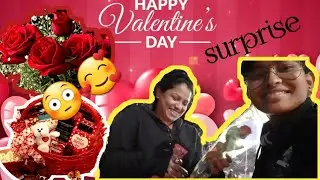 💖Surprise 🎁 valentine's day    special 2k22 💕 #bengalivlog #supritbasu #tomboy #velentine_day