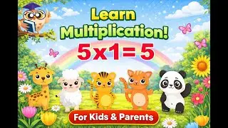 Table of 5 | Learn Multiplication Table of 5 | Easy Maths for Kids