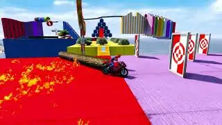 الرجل العنكبوت انقاذ باتمان Spider-Man Rescue batman vs iron man vs venom funny Game GTA 5 superhero